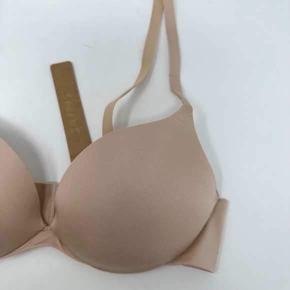 Skims Ultimate Push Up Plunge Bra Women 32A Mica Underwire Seamless NWT - Picture 4 of 7